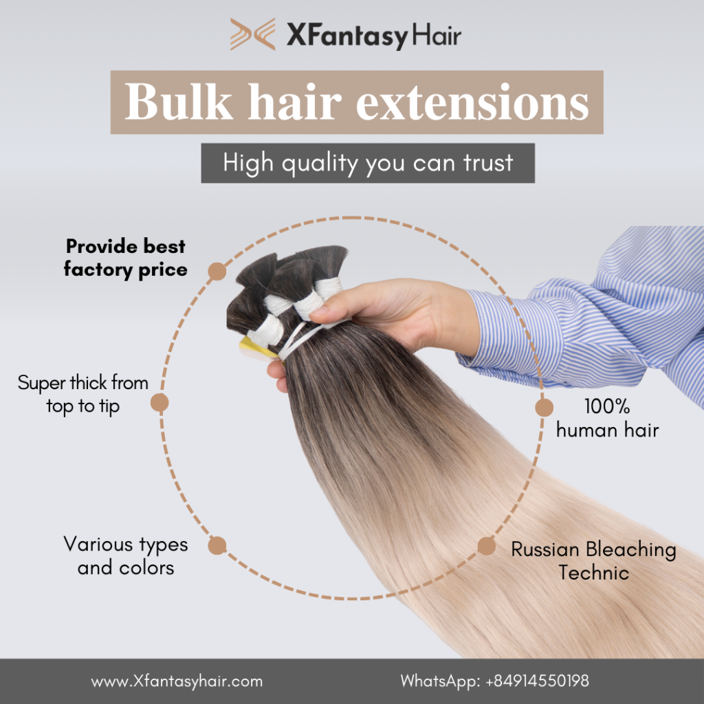 Why XfantasyHair Is Always Confident in Their Bulk Hair Products